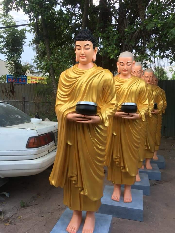 Tượng Phật thích ca chất liệu composite 07