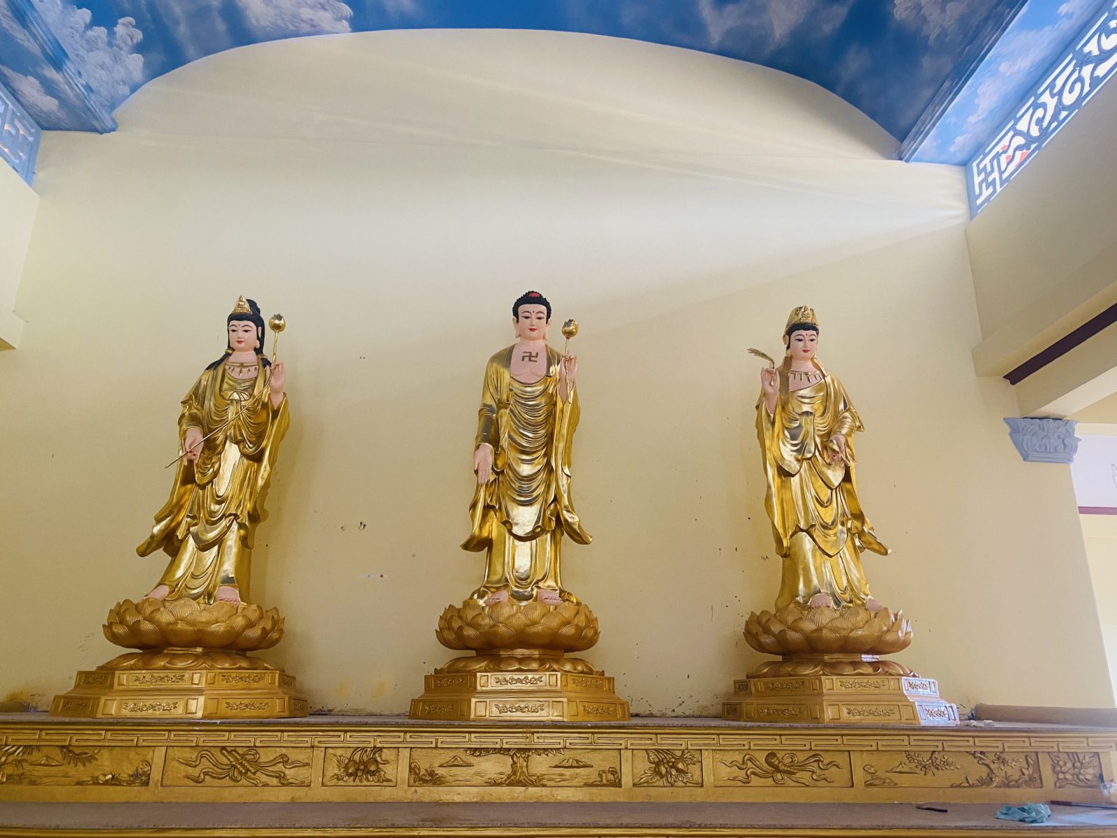 tượng Tam Thế Phật giá rẻ