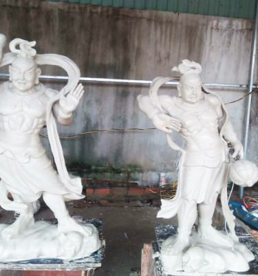 Tượng 2 vị kim cang mật tích - Cao 1,5m