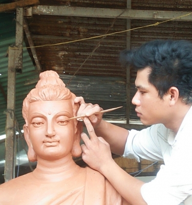 Tôn tạo chân dung Phật tích ca