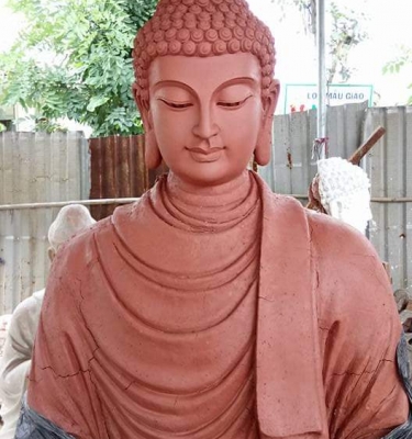 Điển Thảo Nhận Điêu Khắc Tượng Phật Thích Ca Composite Giá Rẻ