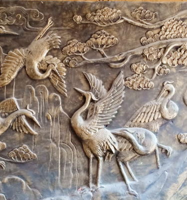 Phù điêu tùng hạc