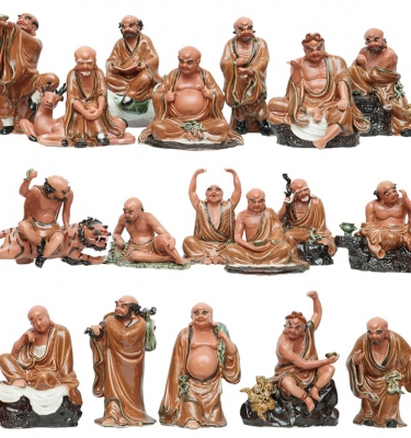 Mua bộ tượng 18 vị la hán composite chất lượng cao với giá cả hợp lý