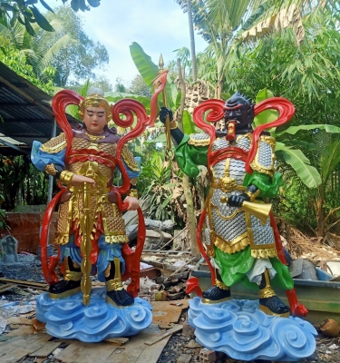 Bộ Tượng Tiêu Diện Hộ Pháp Cao 2 Mét