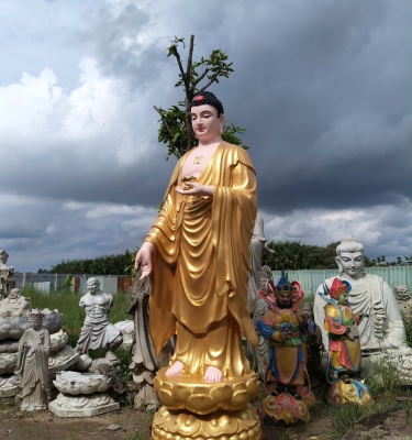 Cơ sở đúc tượng phật giá rẻ bằng composite, xi măng