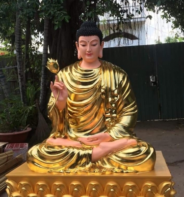 Điển Thảo Điêu Khắc Tượng Phật Thích Ca Mâu Ni Composite Tại Tphcm