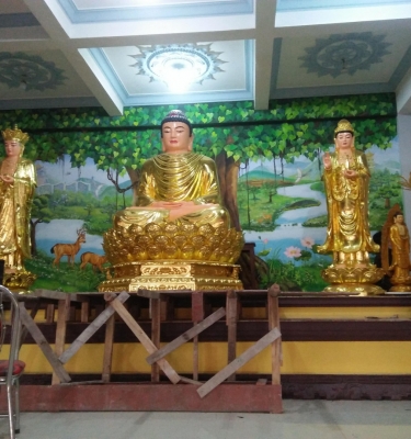 Công trình chùa trung cấp phật học