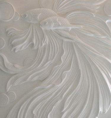 Phù điêu cá trang trí