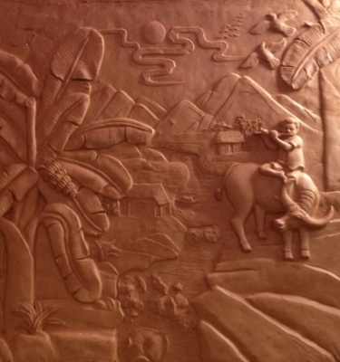 Phù điêu đồng quê