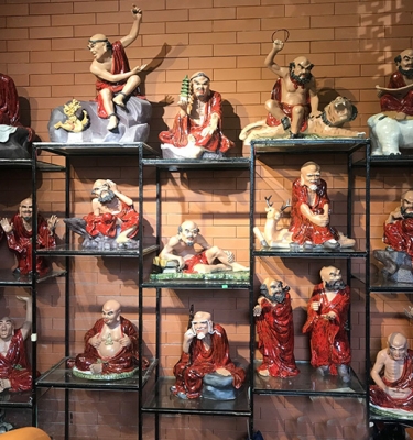 Mua tượng 18 vị La Hán chất lượng, giá tốt tại Tượng Phật Điển Thảo