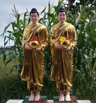 Tượng Bổn Sư Đứng Cao 1,1 Mét