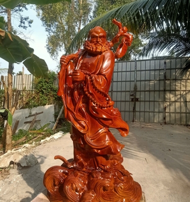 Tượng Đạt Ma Sư Tổ Cao 1 Mét