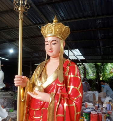 Tượng Địa Tạng Bồ Tát Đứng Cao 2 Mét