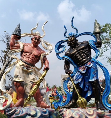 Tượng Kim Cang - Mật Tích Cao 2,4 Mét