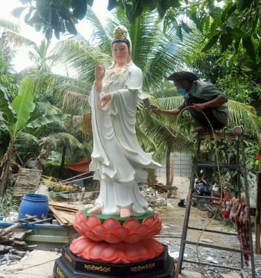 Tượng Mẹ Quan Âm Bồ Tát Cao 3 Mét