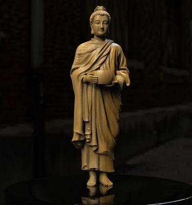 Tượng Phật bổn sư đứng - Biểu tượng tâm linh và sự thanh tịnh