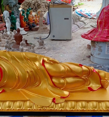 Tượng Phật Niết Bàn Dài 1,4 Mét