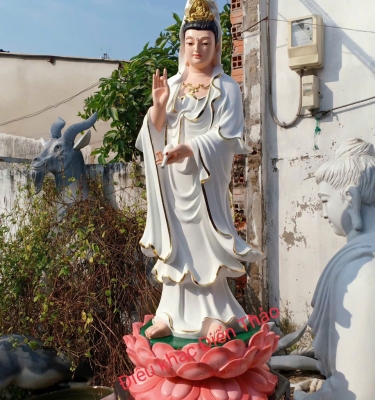 Tượng Phật Quan Âm Đứng Cao 1,4 Mét