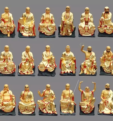 Tại sao nên chọn tượng Thập Bát La Hán composite? Cùng khám phá ngay