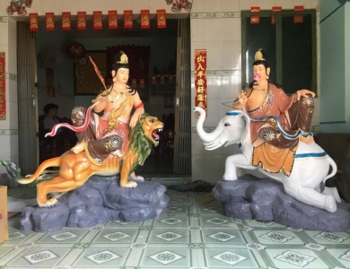 Thiết Kế Tượng Phổ Hiền Bằng Composite Đa Dạng Mẫu Mã