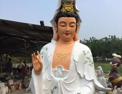 Tượng Quan Âm Bằng Nhựa Composite Giá Rẻ Chất Lượng