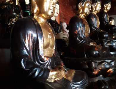 Lễ cung rước tôn tượng Phật tại Tăng Phúc cổ tự