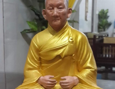 Tượng Phật Điển Thảo Tôn Tạo Tượng Sư Bằng Nhựa Cao Cấp