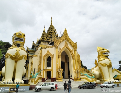 NGẮM NGÔI CHÙA DÁT 90 TẤN VÀNG Ở MYANMAR QUA ỐNG KÍNH 