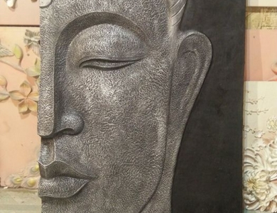 Phù Điêu Phật Bằng Nhựa Composite | Chế Tác Đường Nét Tỉ Mỉ Tinh Tế
