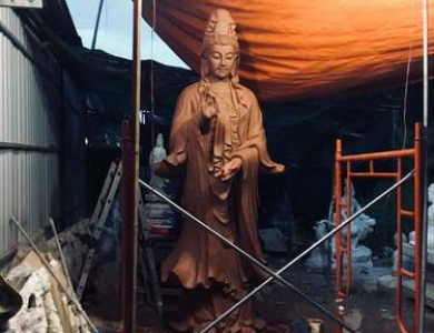 Đơn Vị Nhận Tôn Tạo Tượng Quan Âm Composite HCM