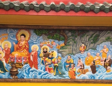 Phù Điêu Phật Bằng Xi Măng Được Chế Tác Bằng Cả Cái Tâm