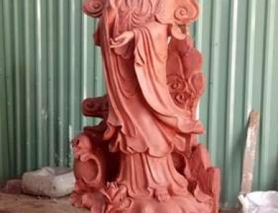 Điển Thảo Nhận Tôn Tạo Tượng Quan Âm Composite Chất Lượng