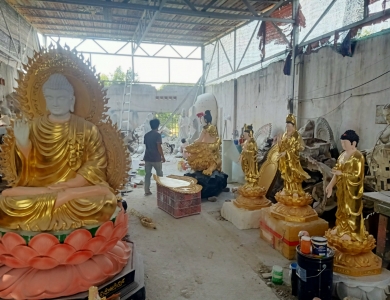 Cung cấp tượng Phật chất lượng cao với Điêu Khắc Điển Thảo