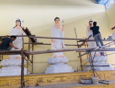 Cơ sở cung cấp dịch vụ đắp tôn tượng Phật uy tín