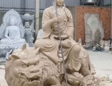 Quy trình sản xuất tượng Địa Tạng Vương Bồ Tát