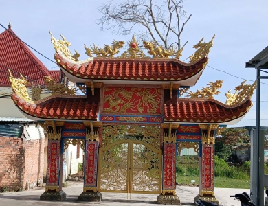 Đơn vị đắp hoa văn đình chùa đẹp, sắc nét và uy tín