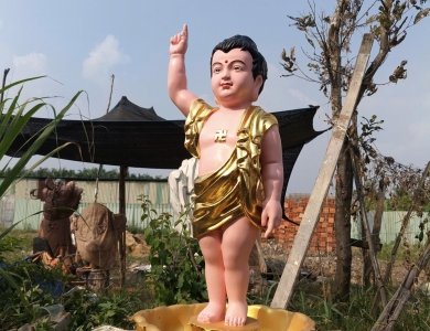 Mua tượng phật đản sanh ở TPHCM giá rẻ, giao tận nơi