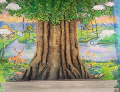 Tạo điểm nhấn đặc trưng với phù điêu trong trang trí không gian sống