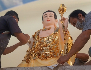 Báo giá phục chế tượng Phật composite chất lượng cao