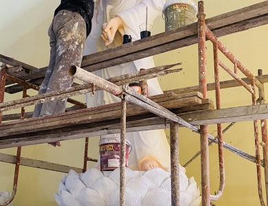 Liên hệ ngay với đơn vị thi công đắp tượng Phật