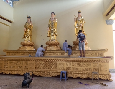 Điêu Khắc Điển Thảo - Thi công tượng Phật trực tiếp chất lượng