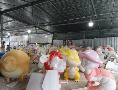 Tại sao tượng Composite là lựa chọn số 1 cho trang trí ngoài trời?