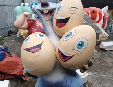 Tại sao tượng composite nhẹ hơn tượng đá mà vẫn cứng chắc như vậy?