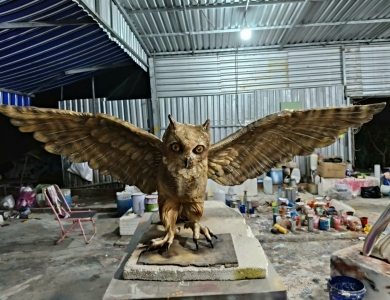 Thi công tượng composite trang trí công viên theo yêu cầu