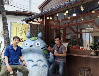 Xưởng làm tượng composite trang trí quán café uy tín, giá tốt