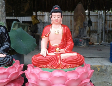 Điêu Khắc Điển Thảo – Đơn vị chuyên làm tượng Dược Sư xi măng uy tín