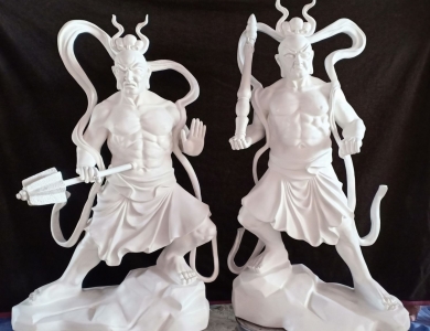 Phân biệt tượng Kim Cang Lực Sĩ và Kim Cang Mật Tích như thế nào?