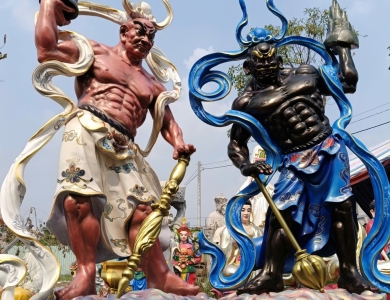 Xưởng điêu khắc tượng Kim Cang lực sĩ uy tín, chất lượng