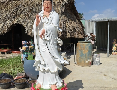 Tượng Phật cho thiền viện đẹp, trang nghiêm, chế tác theo yêu cầu