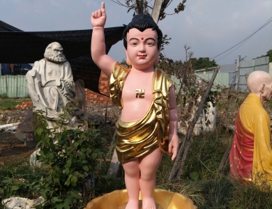 Địa chỉ làm tượng Phật Đản Sanh composite uy tín hiện nay